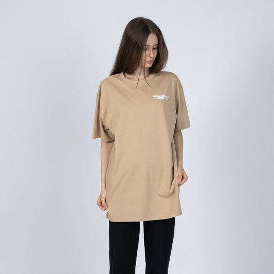 Organic Cotton Premium T-Shirt Sniff - Beige Temper T-Shirt
