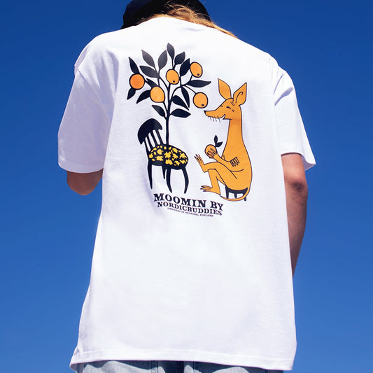 Organic Cotton Premium T-Shirt Sniff - White