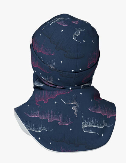 Thermal Fleece Balaclava For Kids FRODE - Northern Lights