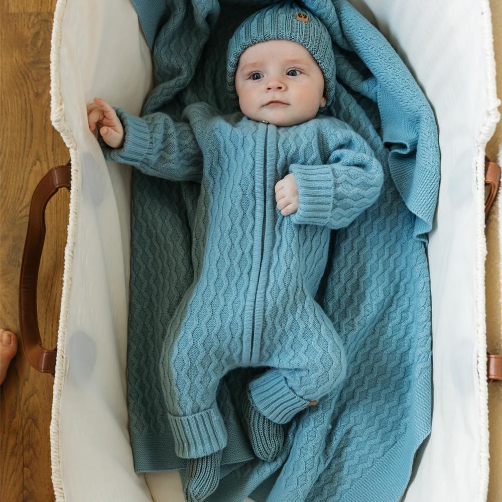 MERCI Merino Wool Baby Overall