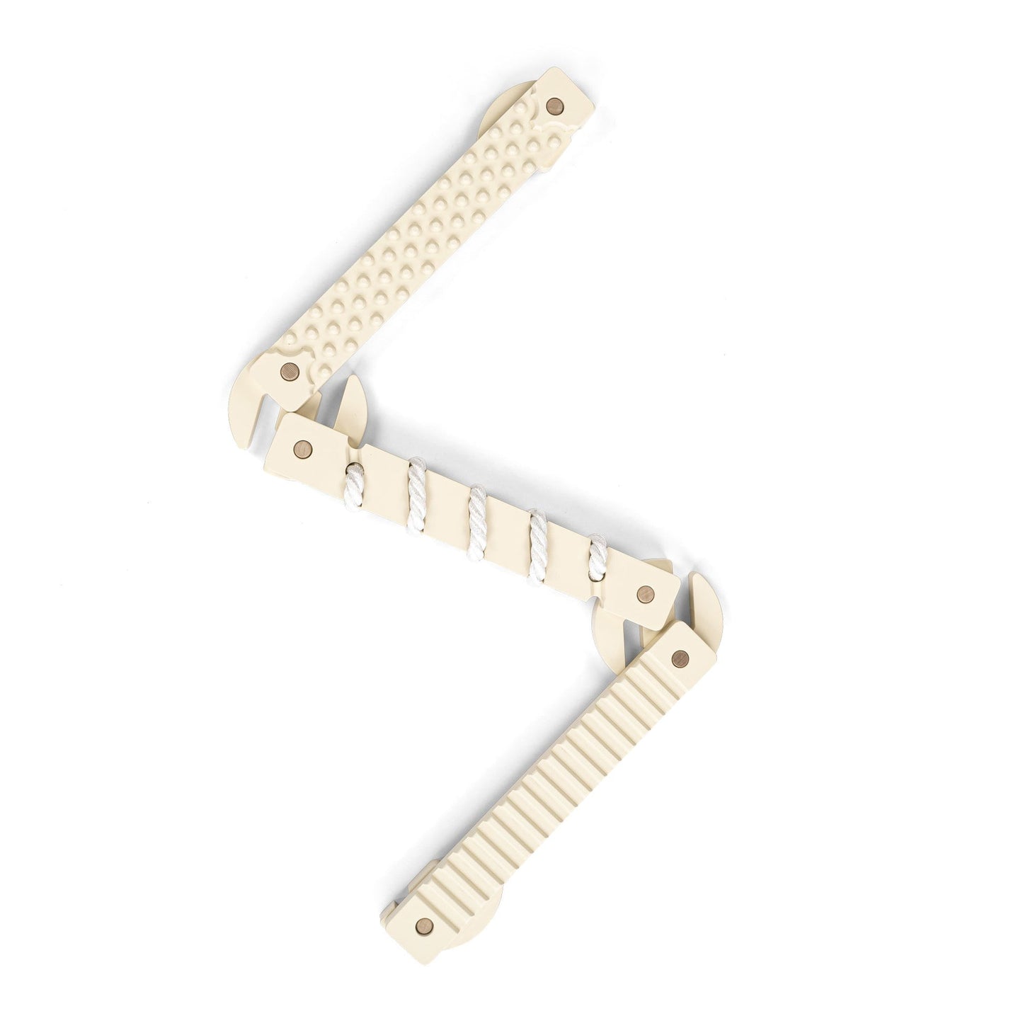 TipiToo® Small Balance Beam 3 Piece Set - White Rope