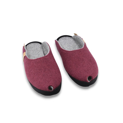 TOKU Brussels Slippers - Burgundy