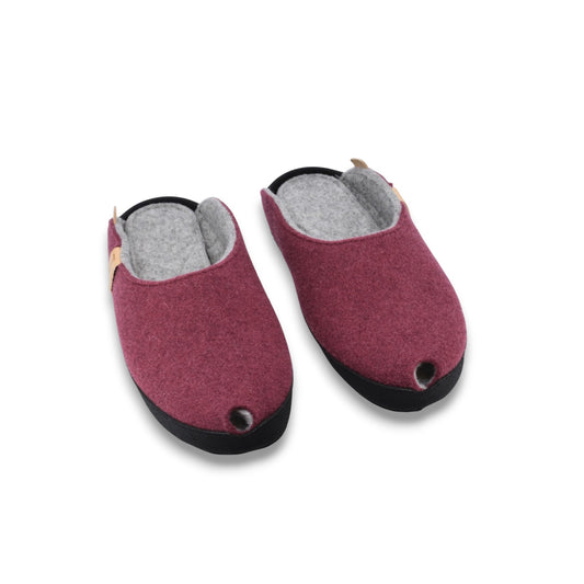 TOKU Brussels Slippers - Burgundy