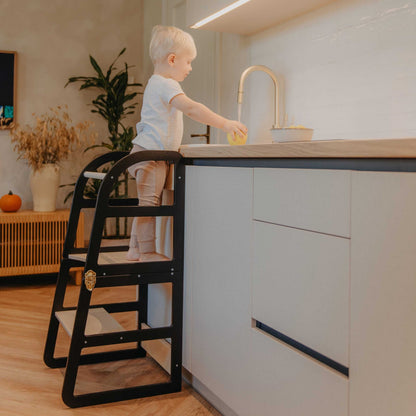 Transformable Kitchen Tower - Sleekstep and High Chair Combo