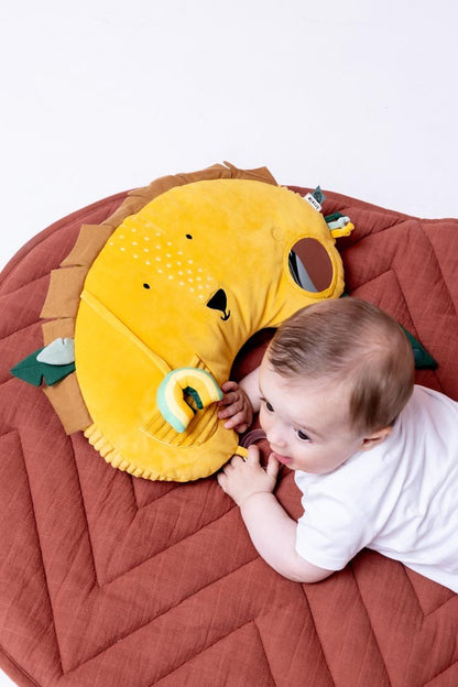 Tummy Time Pillow - Mr. Lion