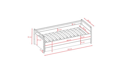 Victor Daybed with Drawers