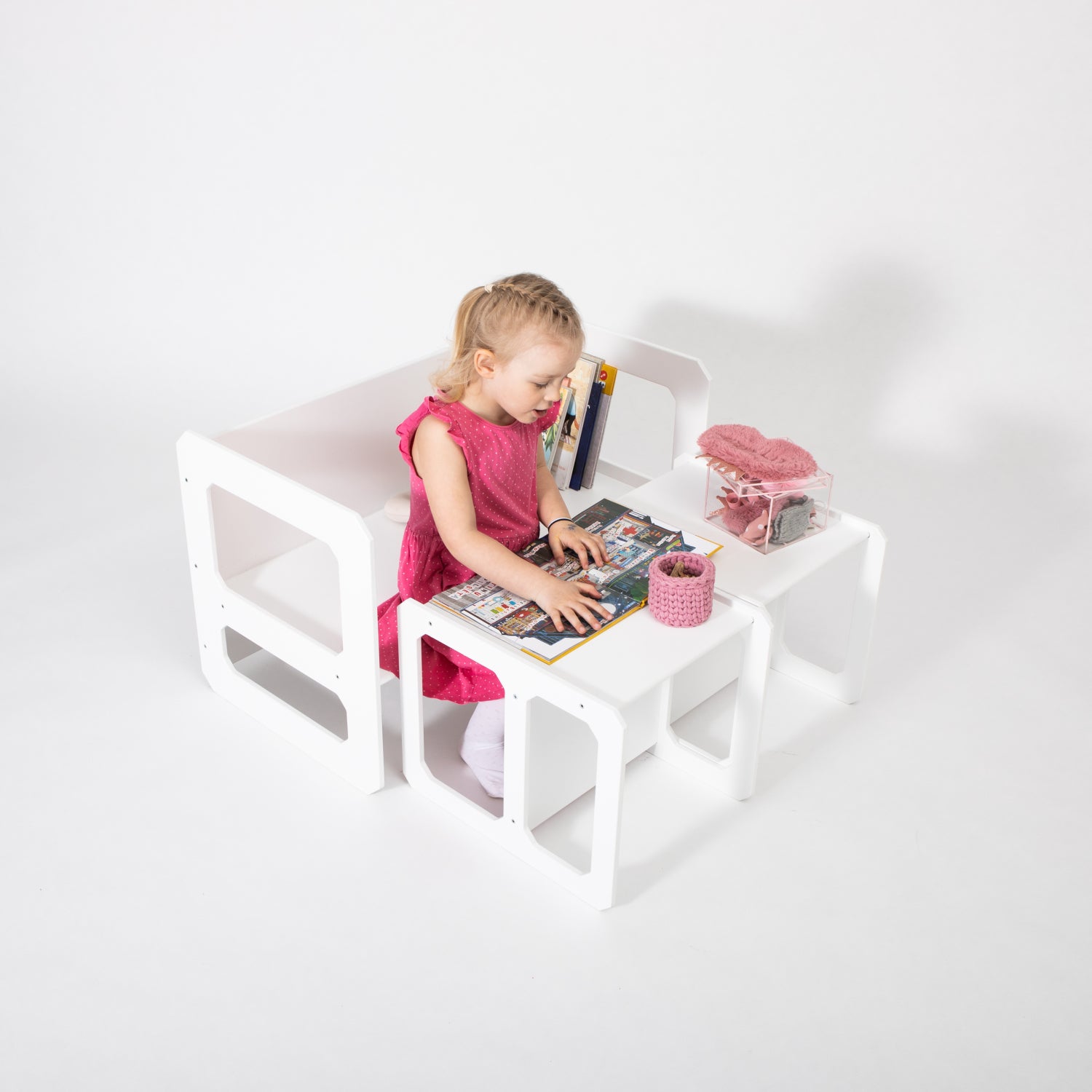 Montessori Weaning Table and Chair Set - with 2 Chairs