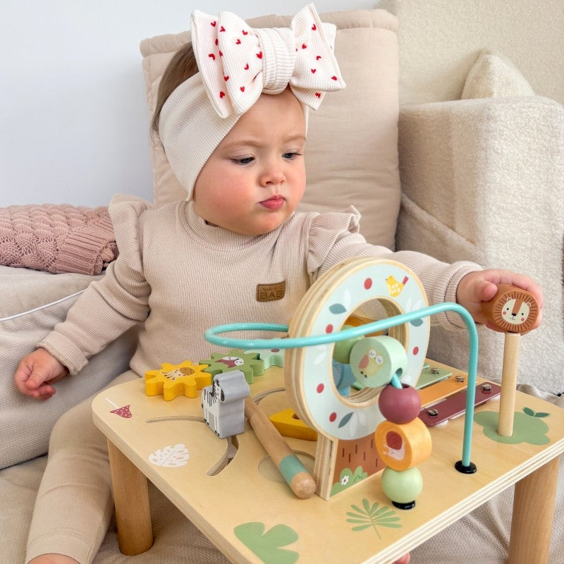 Wooden Educational Table Musical Sensory Maze 5in1