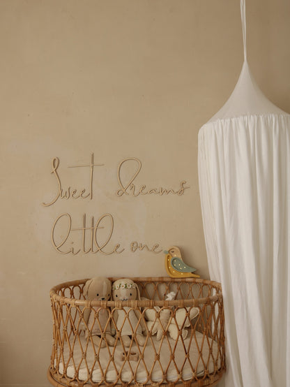 Wooden Wall Sign - Sweet Dreams Little One